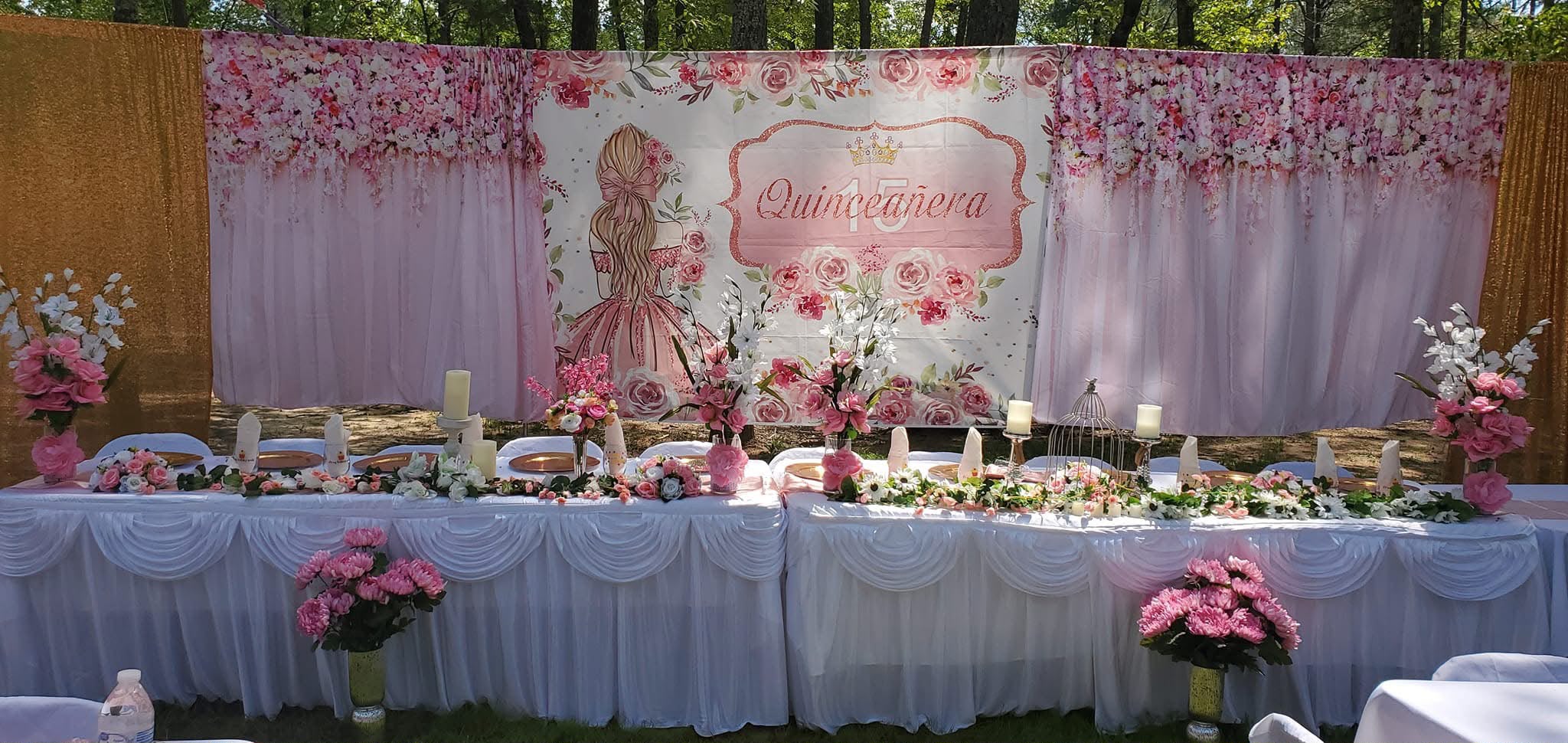 Event decoration setup 3